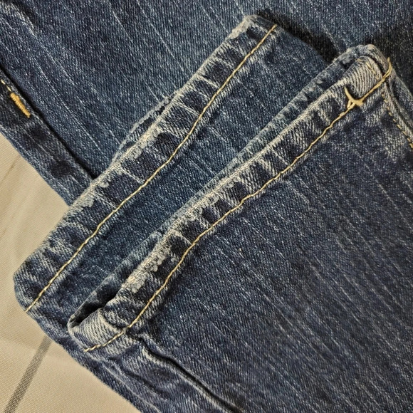 Levi's Red Tab Jeans 5 Pocket Straight Leg Size 8 Adjustable Waist Cowgirl - Picture 12 of 12